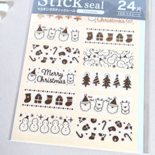 Carica l&#39;immagine nel visualizzatore di Gallery, Masking stick seal &quot;Christmas&quot; sticker
