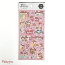 Carica l&#39;immagine nel visualizzatore di Gallery, Sticker Selection &quot;Futago-chan(Pink)&quot; &quot;Nakayoshi-chan(Yellow)&quot;
