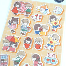 Carica l&#39;immagine nel visualizzatore di Gallery, Sticker Selection &quot;Futago-chan(Pink)&quot; &quot;Nakayoshi-chan(Yellow)&quot;
