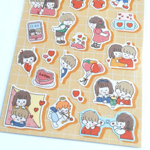 Carica l&#39;immagine nel visualizzatore di Gallery, Sticker Selection &quot;Futago-chan(Pink)&quot; &quot;Nakayoshi-chan(Yellow)&quot;
