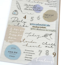 Lade das Bild in den Galerie-Viewer, Journal deco sticker &quot;Message&quot;
