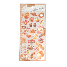 Charger l&#39;image dans la galerie, Sketch sticker &quot;bread&quot; washi sticker
