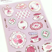 Carica l&#39;immagine nel visualizzatore di Gallery, Sticker Selection &quot;Tea time&quot;
