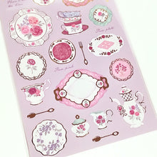 Carica l&#39;immagine nel visualizzatore di Gallery, Sticker Selection &quot;Tea time&quot;
