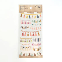 Load image into Gallery viewer, room garland sticker &quot;multi tassel&quot;
