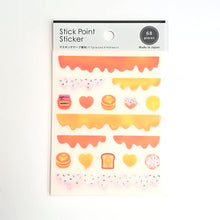 Carica l&#39;immagine nel visualizzatore di Gallery, Stick Point  Sticker &quot;Melting sweets&quot;(Honey butter) washi sticker
