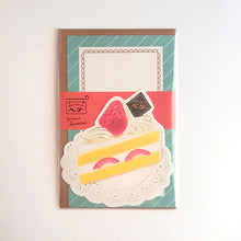 Charger l&#39;image dans la galerie, Mini letter set &quot;Fruit parlor berry&quot; (Strawberry sponge cake)
