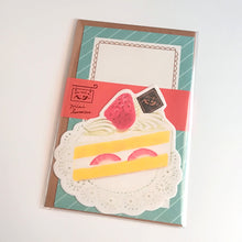 Charger l&#39;image dans la galerie, Mini letter set &quot;Fruit parlor berry&quot; (Strawberry sponge cake)
