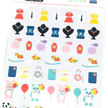 Carica l&#39;immagine nel visualizzatore di Gallery, Reproduction! chocotto seal &quot;Retro cute&quot; mini sticker
