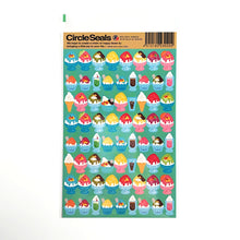 Lade das Bild in den Galerie-Viewer, Circle seals "Shaved ice"
