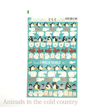 Lade das Bild in den Galerie-Viewer, 3 way circle seal ”Animals in the cold country&quot;
