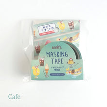 Carica l&#39;immagine nel visualizzatore di Gallery, Washi tape &quot;Retro shop&quot;(Cafe/Bakery)
