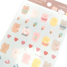 Carica l&#39;immagine nel visualizzatore di Gallery, poyacco sticker(pink/brown)
