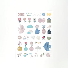 Lade das Bild in den Galerie-Viewer, Masking Die Cut seal , masking sticker &quot;Scandinavian life&quot;
