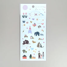 Lade das Bild in den Galerie-Viewer, Miki Tamura washi tape sticker &quot;Family&quot;
