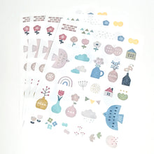 Lade das Bild in den Galerie-Viewer, Masking Die Cut seal , masking sticker &quot;Scandinavian life&quot;
