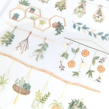 Charger l&#39;image dans la galerie, new design! room garland sticker &quot;interior green&quot;
