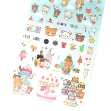 Carica l&#39;immagine nel visualizzatore di Gallery, Rilakkuma sticker &quot;Funny amusement park&quot; (Blue)
