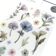 Carica l&#39;immagine nel visualizzatore di Gallery, Sticker selection &quot;Clear flower&quot;
