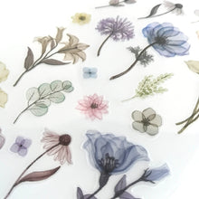 Carica l&#39;immagine nel visualizzatore di Gallery, Sticker selection &quot;Clear flower&quot;
