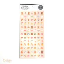 Carica l&#39;immagine nel visualizzatore di Gallery, Sticker selection &quot;Yuru Puchi Motif&quot; sticker
