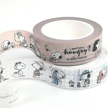 Lade das Bild in den Galerie-Viewer, Snoopy masking tape &quot;Cafe&quot; washi tape
