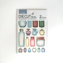 Carica l&#39;immagine nel visualizzatore di Gallery, Film Die Cut seal &quot;Glass bottle&quot; sticker
