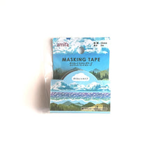 Carica l&#39;immagine nel visualizzatore di Gallery, Die cut washi tape &quot;Endless Landscape&quot;
