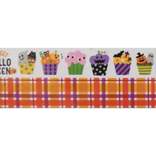 Charger l&#39;image dans la galerie, Masking tape set of 2 &quot;Halloween Happy Mix&quot;(Muffin ghost)
