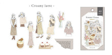 Lade das Bild in den Galerie-Viewer, Femme Closet flake sticker 2 &quot;Creamy latte&quot;
