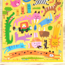 Load image into Gallery viewer, Japanese sticker &quot;Yuru Safari&quot;
