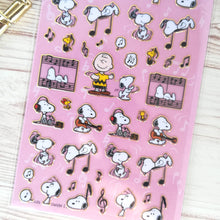 Charger l&#39;image dans la galerie, Snoopy stickers,mini stickers &quot;Music&quot;
