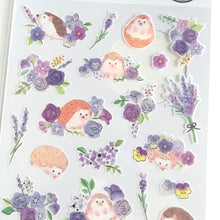 Carica l&#39;immagine nel visualizzatore di Gallery, Sticker Selection, Masking Sticker (A Hedgehog/B Parakeet)
