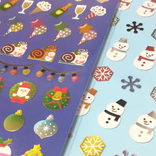 Carica l&#39;immagine nel visualizzatore di Gallery, Chocotto seal series Christmas sticker sheet, Xmas sticker
