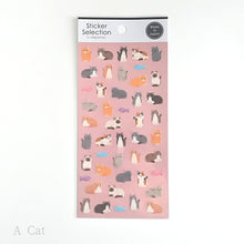 Carica l&#39;immagine nel visualizzatore di Gallery, Sticker Selection &quot;Relax animals&quot; (A Cat/B Dog)
