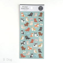 Carica l&#39;immagine nel visualizzatore di Gallery, Sticker Selection &quot;Relax animals&quot; (A Cat/B Dog)
