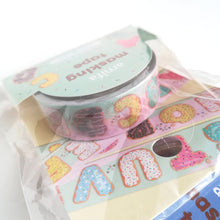 Carica l&#39;immagine nel visualizzatore di Gallery, Masking tape&quot;Sweets Letters&quot; washi tape
