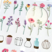 Carica l&#39;immagine nel visualizzatore di Gallery, Sticker Selection &quot;My flower&quot;
