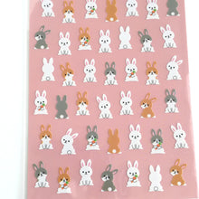 Carica l&#39;immagine nel visualizzatore di Gallery, Sticker Selection &quot;Panda&quot; &quot;Rabbit&quot;
