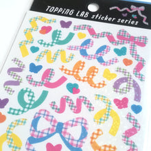 Charger l&#39;image dans la galerie, Topping Lab sticker &quot;Plaid ribbon&quot; &quot;Gradation ribbon&quot;
