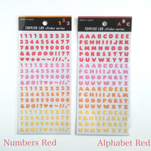 Carica l&#39;immagine nel visualizzatore di Gallery, Topping Lab sticker &quot;Alphabet&quot; &quot;Numbers&quot;
