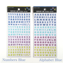 Carica l&#39;immagine nel visualizzatore di Gallery, Topping Lab sticker &quot;Alphabet&quot; &quot;Numbers&quot;
