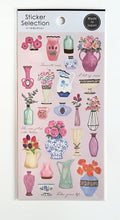 Load image into Gallery viewer, Sticker Selection &quot;Blue Tableware&quot; &quot;Pink Vase&quot;
