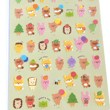 Carica l&#39;immagine nel visualizzatore di Gallery, Sticker Selection &quot;Small animals&quot;
