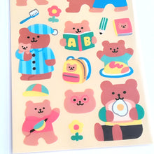 Load image into Gallery viewer, Sticker Selection &quot;Relax Cat&quot;,&quot;Bear&#39;s Day&quot; masking sticker
