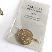 Charger l&#39;image dans la galerie, Traveler&#39;s notebook Charm Brass tag Travelers Factory
