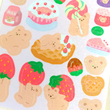 Carica l&#39;immagine nel visualizzatore di Gallery, Character Seal set of 3sheets byDAISO
