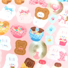 Carica l&#39;immagine nel visualizzatore di Gallery, Character Seal set of 3sheets byDAISO
