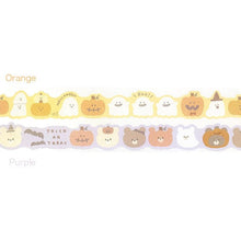 Load image into Gallery viewer, Halloween Washi tape &quot;Yuru Halloween&quot; die cut masking tape
