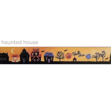 Load image into Gallery viewer, Halloween clear tape &quot;ghost/pumpkin/haunted house&quot; by DAISO
